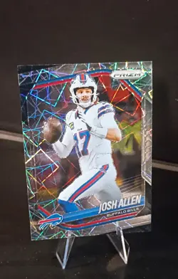 2025 Panini Prizm - Josh Allen #167 Lazer Prizm - Image 1
