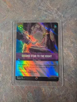 Disney Lorcana Second Star to the Right (Enchanted) Holo Ursula's Return 210/204 - Image 1