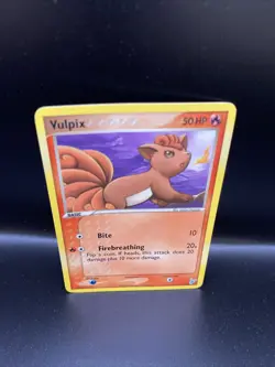 Pokemon Card Vulpix 7/12 Non Holo 2006 Trainer Kit Played - Image 1