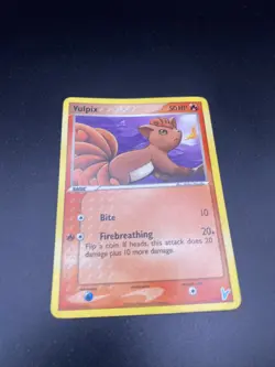 Pokemon Card Vulpix 7/12 Non Holo 2006 Trainer Kit Played - Image 2