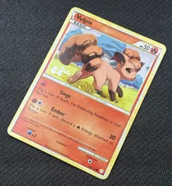 Vulpix 87/123 Common Heartgold & Soulsilver 2010 - Pokemon Card TCG (LP) - Image 3