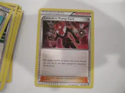 2014 Phantom Forces Set Pokemon Card 99/119 Lysandre's Trump Card - Image 1