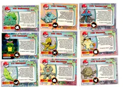 Pokemon Vintage 1998 Topps TV Animation Edition Mixed 18 Card Lot - Image 4