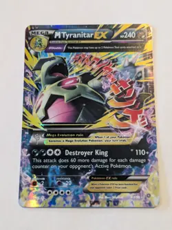 Pokemon TCG M Tyranitar EX 43/98 Ancient Origins English VLP Card - Image 1