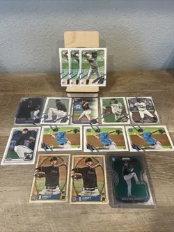 Miami Marlins Topps Prospect/Rookie Baseball Card Lot x33; Future Stars - Image 2