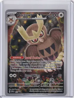 2024 Pokemon SVP Scarlet & Violet Promo 141 Noctowl - Image 1