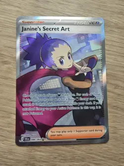 Pokemon TCG Janine's Secret Art Shrouded Fable Edition Card 088/064 - Image 1