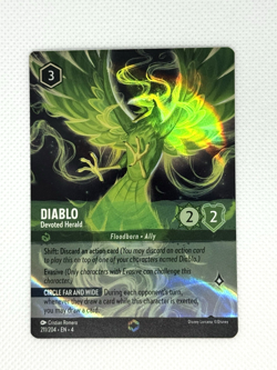 Lorcana Diablo - Devoted Herald - 211/204 - Enchanted Ursula's Return - Image 1