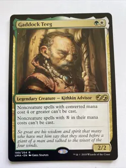 MTG Gaddock Teeg Ultimate Masters 199/254 Regular Rare - Image 1
