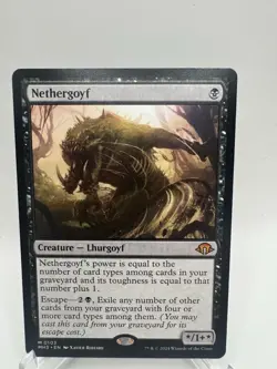 [1x] Nethergoyf Near Mint, English Modern Horizons 3 MTG Magic - Image 1