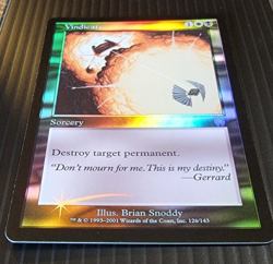 MTG Vindicate FOIL , Apocalypse 2001, Magic the Gathering, Rare - Image 2