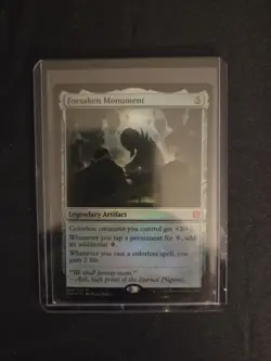 MTG Forsaken Monument, Zendikar Rising, NM FOIL MYTHIC RARE 2020 - Image 1