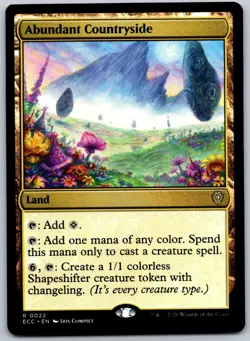 Abundant Countryside R Commander: Lorwyn Eclipsed 22 NM - Image 1