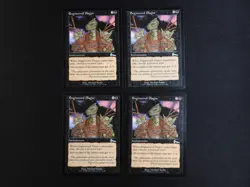 4x Engineered Plague LP/MP [Urza's Legacy] Mtg Magic Free Tracking! - Image 1