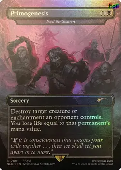 Primogenesis - Feed the Swarm (Rainbow Foil) 7001 Secret Lair Drop Series NM EN - Image 1