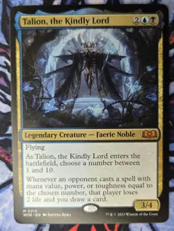 Talion, the Kindly Lord | Wilds of Eldraine WOE | M 0215 NM MTG - Image 1