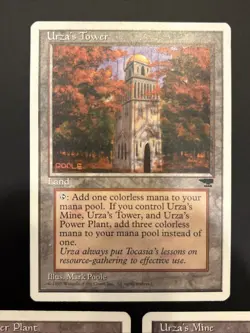 Urza's Mine Tower And Power Plant Set - Chronicles Magic:l Mtg LP - Image 2