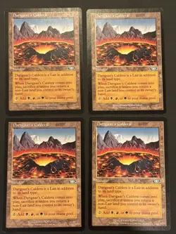 4x Darigaaz's Caldera MtG Planeshift Magic LP - Image 1