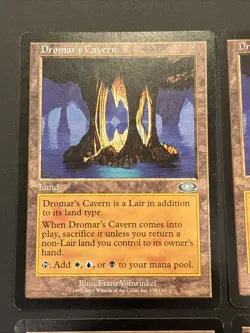 4x Dromar's Cavern MtG Planeshift Magic LP - Image 2