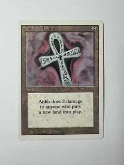 MTG Ankh of Mishra - Revised Edition (3ED) LP - Image 1
