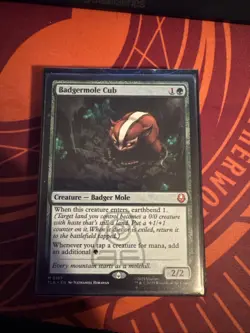 Badgermole Cub MTG Magic The Gathering Avatar (0167) NM - Image 1