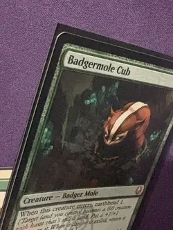 Badgermole Cub Magic The Gathering Single MTG Card Near Mint TLA 0167 - Image 3
