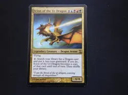 Scion of the Ur-Dragon HP/POOR [Time Spiral] Mtg Magic Free Tracking! - Image 1