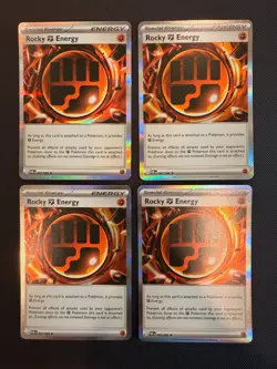4x Rocky Fighting Energy 087/088 Perfect Order - Pokemon TCG Playset - Image 1