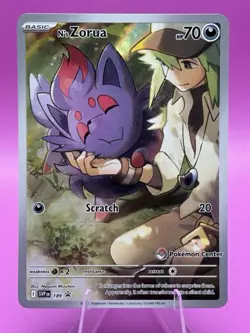 N's Zorua - 189 Journey Together Pokemon Center Exclusive Promo - Image 1