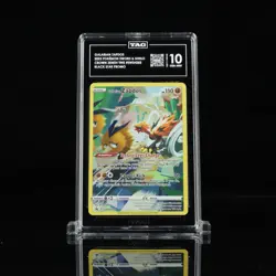 Pokemon 2023 Galarian Zapdos SWSH283 Black Star Promo Crown Zenith TAG 10 - Image 1