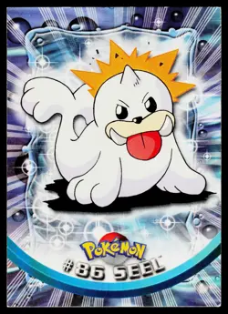 Seel #86 Pokemon TOPPS Series 1 TV Animation Blue Label - Image 1