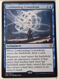 Confounding Conundrum - Zendikar Rising - Magic the Gathering MTG Nice! - Image 1