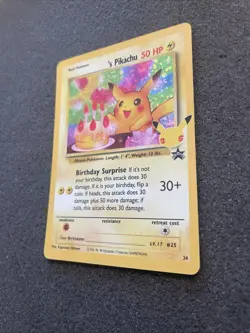 Birthday Pikachu Holo 24 Celebrations Classic Collection Pokemon 2021 NM - Image 3