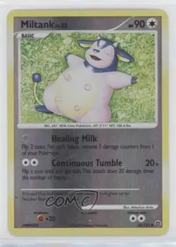 Miltank Reverse Foil Pokemon Diamond & Pearl Secret Wonders #55 2007 - Image 1