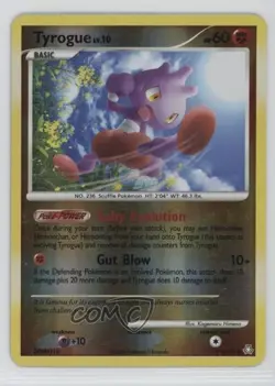 Tyrogue Reverse Foil Pokemon Diamond & Pearl Legends Awakened #126 2008 - Image 1