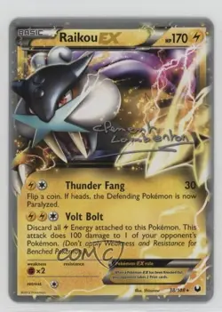 Raikou EX Pokemon World Championships Decks #38 - Image 1