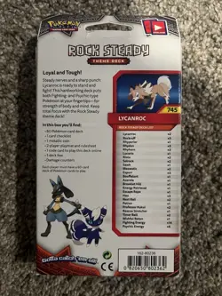 Pokemon TCG Sun & Moon Burning Shadows Rock Steady Theme Deck Unopened - Image 2