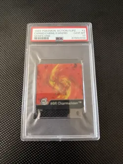 Pokemon action flipz series 1 charmander charmeleon charizard PSA 10 - Image 1