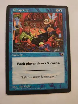 MTG Prosperity, 1997, Illus. Phil Foglio. - Image 1