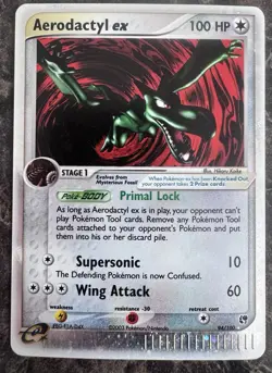 Pokemon TCG - Aerodactyl EX 94/100 Holo - Sandstorm 2003 - Image 1