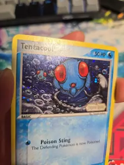 Tentacool (Reverse Holo) 66/92 EX Legend Maker (MP/HP) Pokemon TCG - Image 3