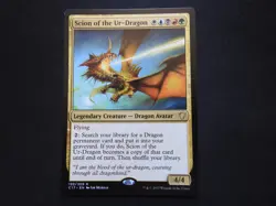 Scion of the Ur-Dragon MP [Commander 2017] #2 Mtg Magic Free Tracking! - Image 1