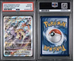 2023 POKEMON SWORD & SHIELD CROWN ZENITH #GG44 MEWTWO VSTAR PSA 10 - Image 3