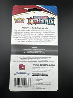 Pokemon TCG Sword & Shield Chilling Reign & Battle Styles Booster Pack Blisters - Image 5