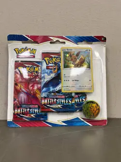 Pokemon TCG: Sword & Shield Battle Styles Blister Pack with 3 Booster Packs - Image 1