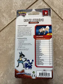 Pokemon TCG Sun & Moon Burning Shadows Rock Steady Theme Deck 820650802362 - Image 5