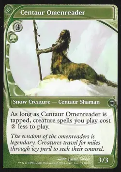 Centaur Omenreader - Light Play MTG Futuresight - Image 1