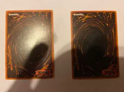 2x Yugioh Karbonala Warrior - LOB-067 1st Edition RARE - 1 - NM/LP & 1 - HP - Image 2