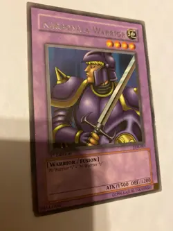 2x Yugioh Karbonala Warrior - LOB-067 1st Edition RARE - 1 - NM/LP & 1 - HP - Image 3