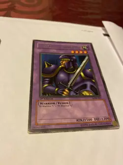 2x Yugioh Karbonala Warrior - LOB-067 1st Edition RARE - 1 - NM/LP & 1 - HP - Image 5